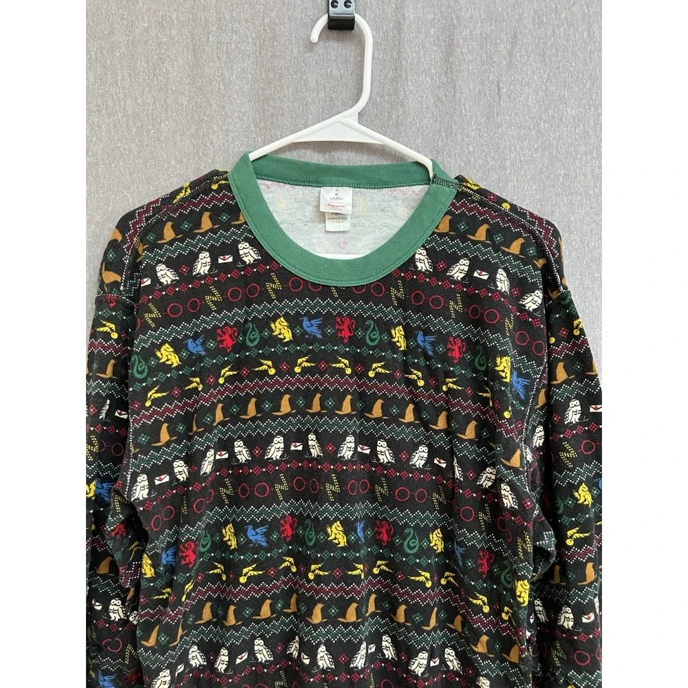 Hanna Andersson Adult Sz XL Harry Potter Holiday Christmas Pajama Top
